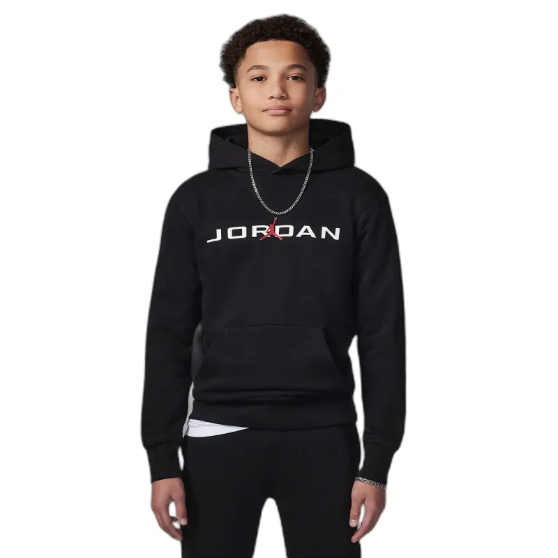 Felpa con cappuccio per bambini Jordan MJ Baseline