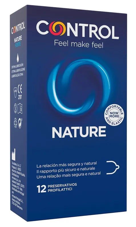 Profilattico control new nature 2,0 12 pezzi