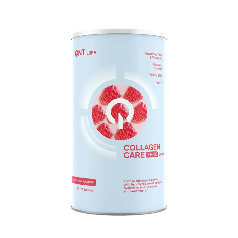 Integratore alimentare zero QNT Collagen Care Sugar Raspberry