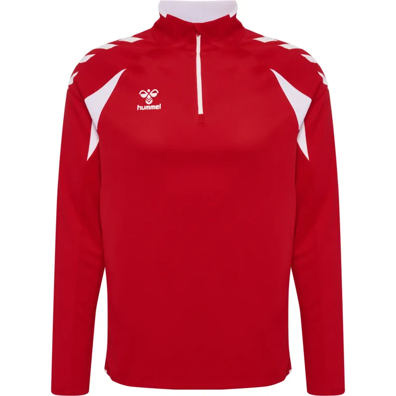 Drill top allenamento con mezza zip Hummel Core 2.0