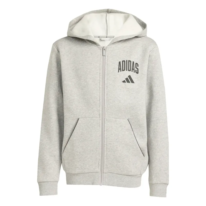 Felpa con cappuccio per bambini adidas Collegiate Typography