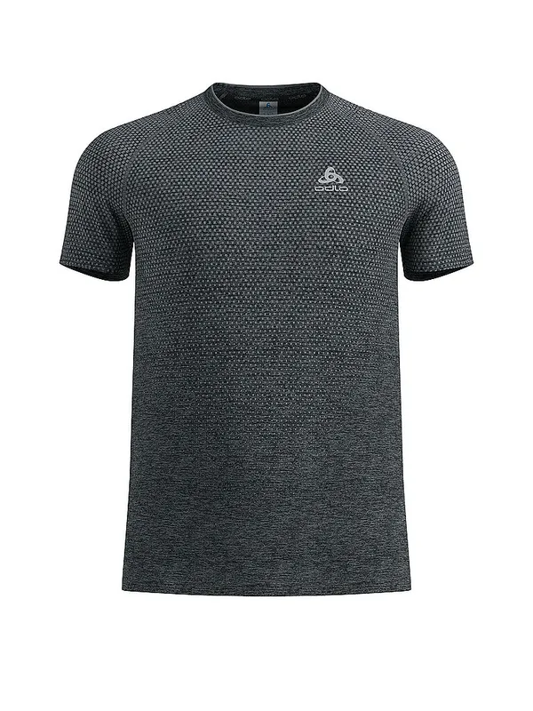 ODLO Maglietta da running da uomo Essential Seamless grigio | XL