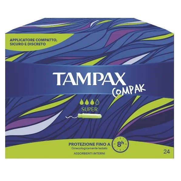 Tampax Compak Super 24pz