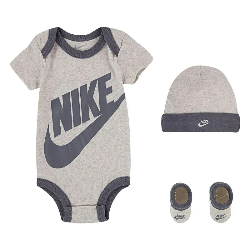 Completo body+Calze+cappellino con logo per bambino ragazzo Nike Futura