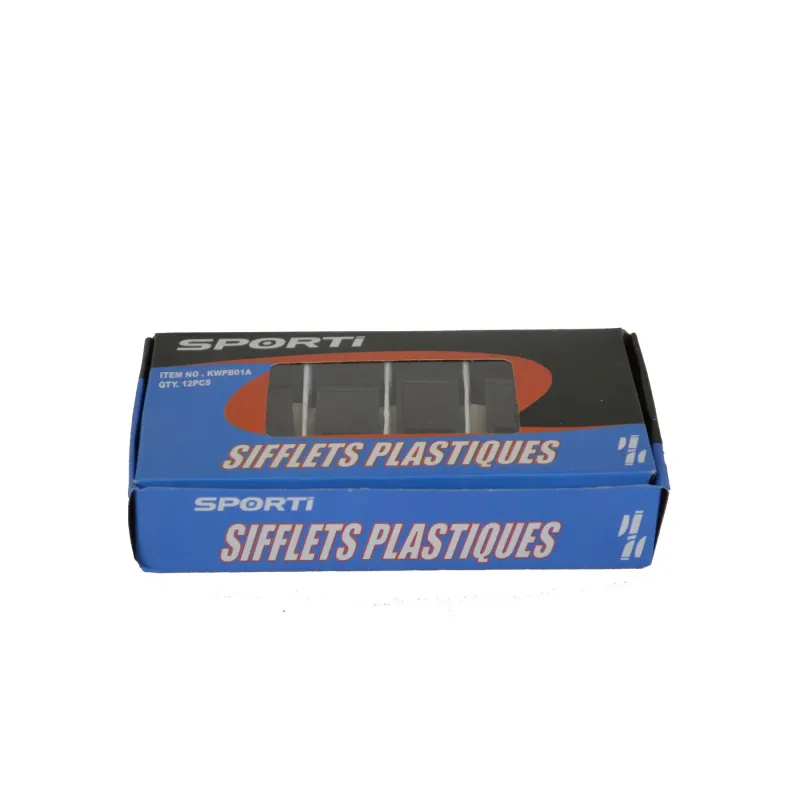 Fischietto in plastica Sporti (x12)
