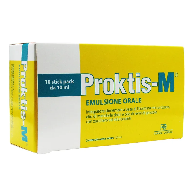 Proktis-m emulsione orale 10 stick da 10 ml