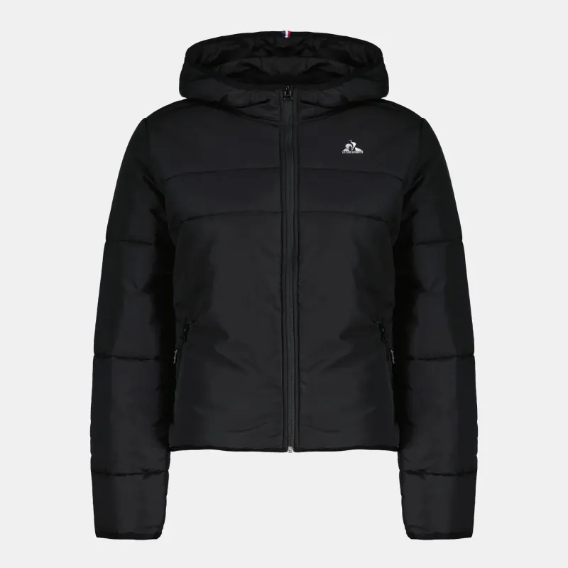 Piumino con cappuccio da donna Le Coq Sportif Essentiels Light N°1