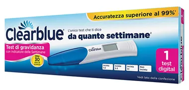 Test di gravidanza clearblue digital conception indicator 2 pezzi
