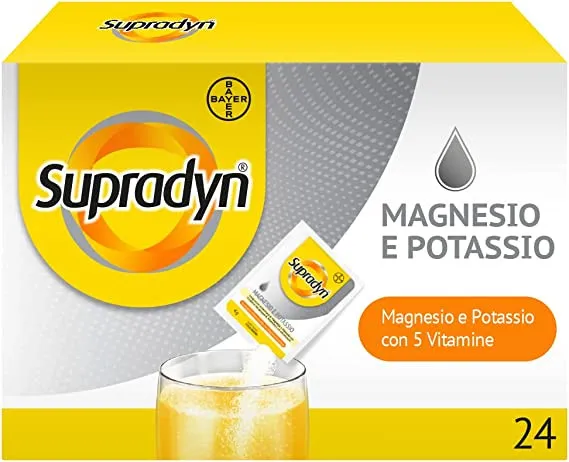 Supradyn magnesio e potassio 24 bustine