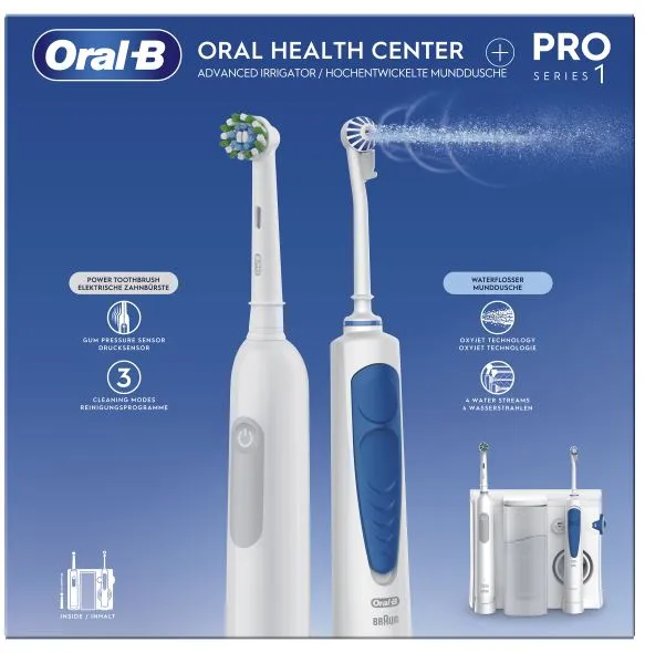 ORAL-B idropulsore piu spazzolino Oral Center Water OC16