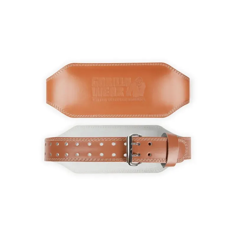 Cintura di sollevamento in pelle imbottita Gorilla Wear 6