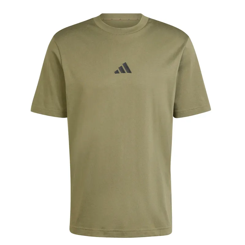 T-shirt in jersey semplice adidas Essentials Small Logo