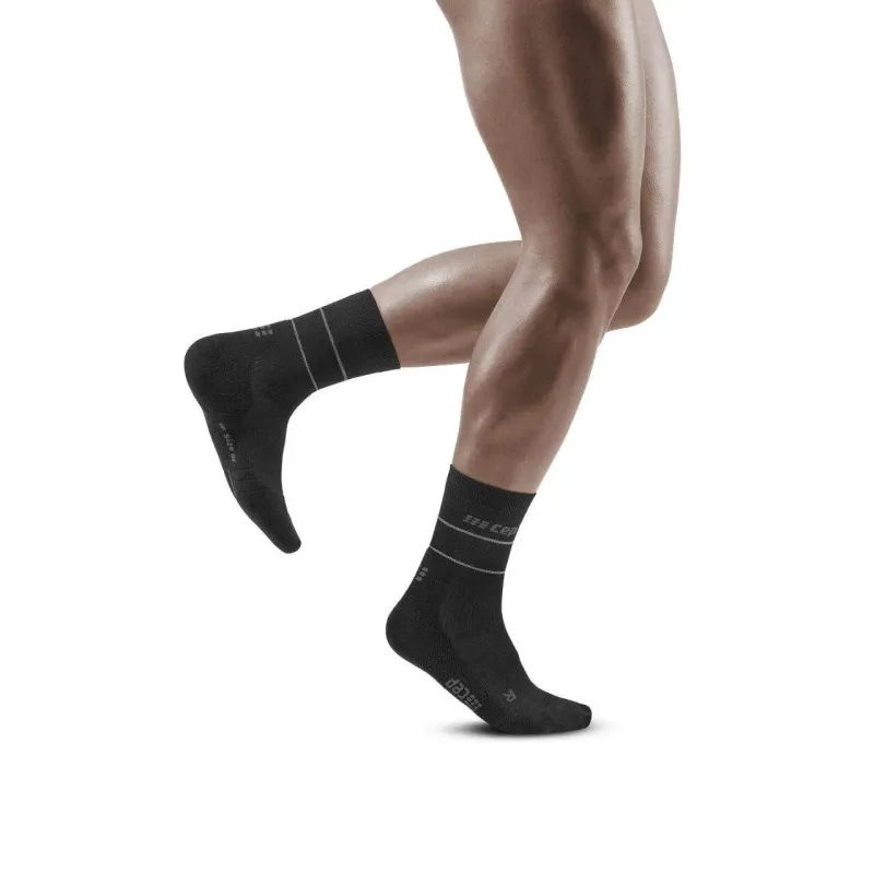 Calze a compressione a metà polpaccio CEP Compression Reflective