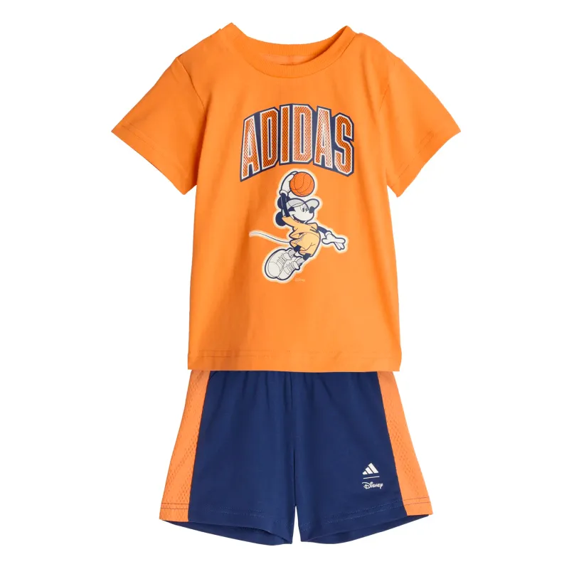 Set di T-shirt e Shorts da bambino adidas Disney Mickey Mouse