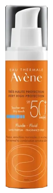 Avene sol fluido spf50+ senza profumo nuova formula 50 ml