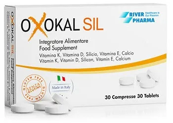 Oxokal sil 30cpr 21g