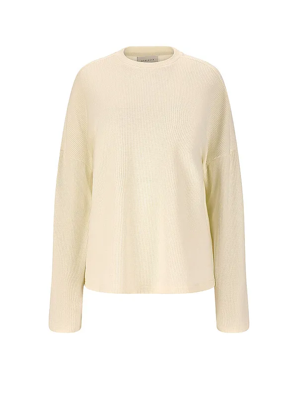 ATHLECIA Maglione da donna Cardall Waffle grigio chiaro | 38