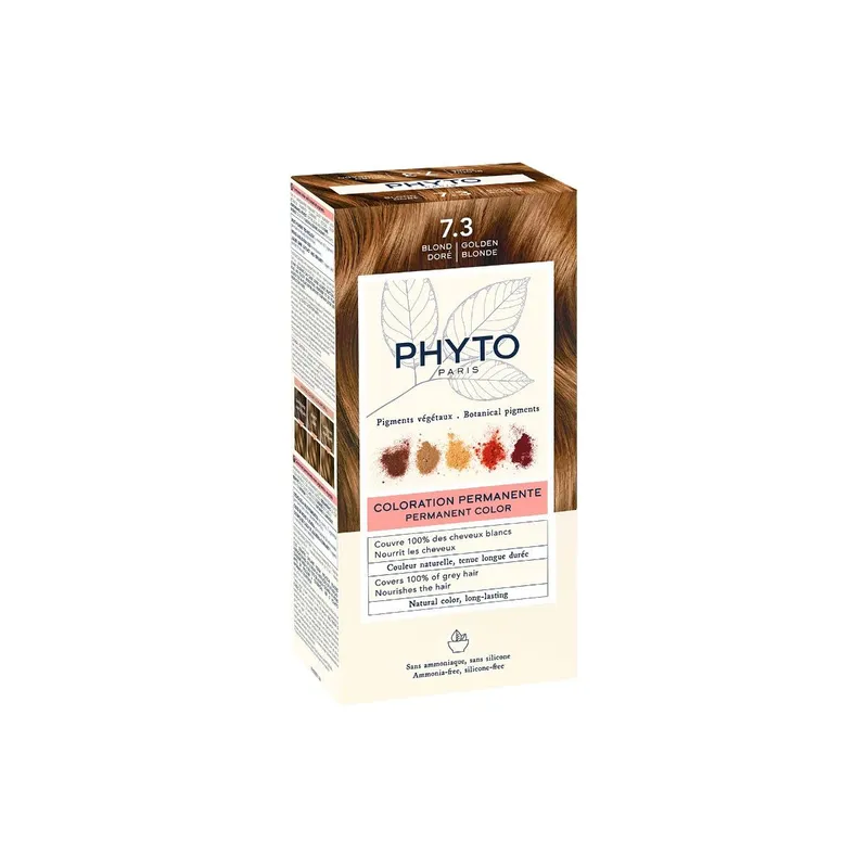 Phyto Phytocolor 7.3: Colorazione Permanente per Capelli in Biondo Dorato