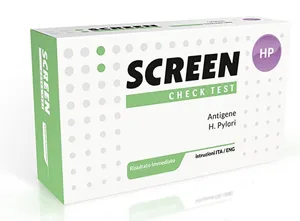 Test rapido per l'individuazione degli antigeni helicobacter pylori nelle feci umane screen check test helicobacter/pylori