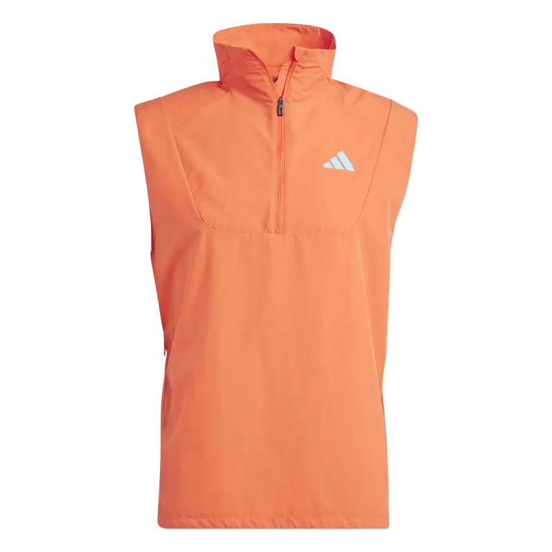Gilet da fondo con mezza cerniera adidas Adizero