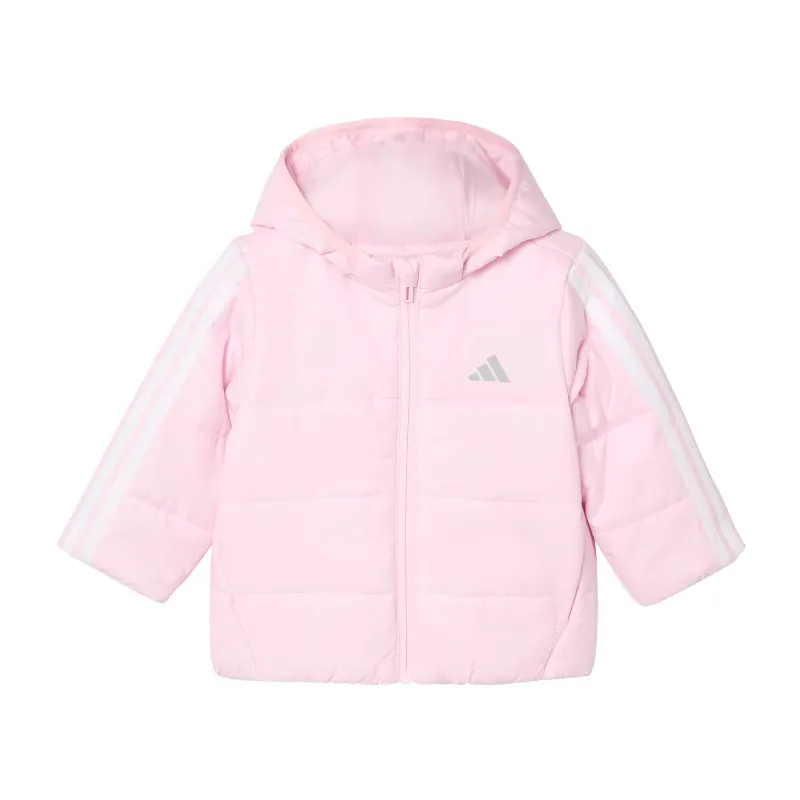 Giacca con cappuccio per bambini adidas Essentials 3 stripes