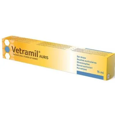 Vetramil Auris 15ml - Trattamento per Infiammazioni dell'Orecchio