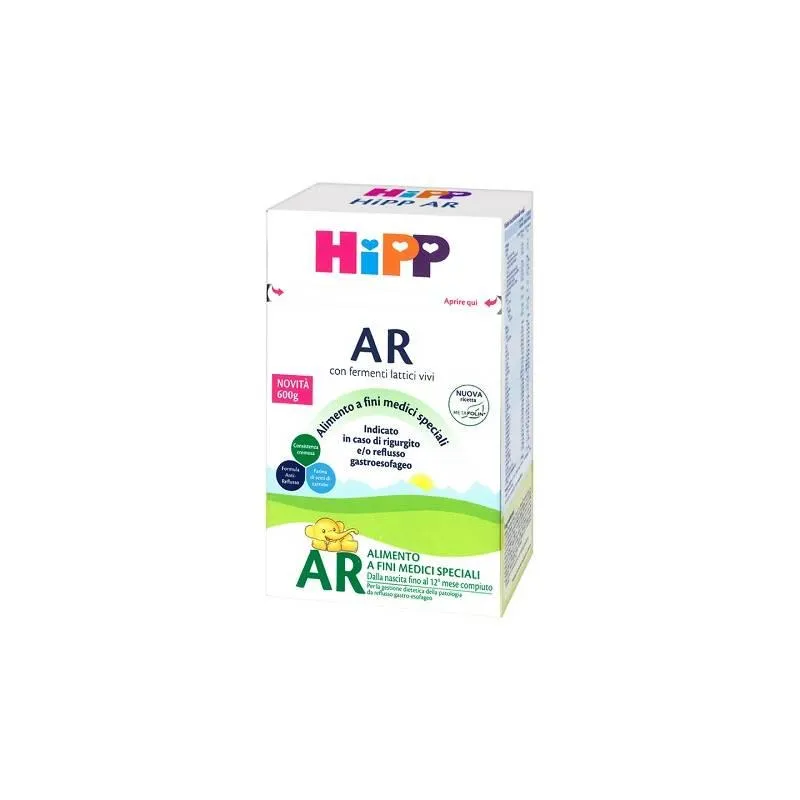 Hipp Latte Antireflusso con Metafolina - 600g per Reflusso Gastroesofageo