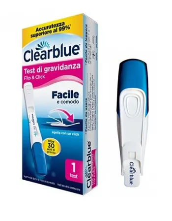 Test di gravidanza clearblue flip & click