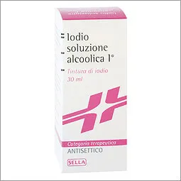 Iodio sella 7%/5% soluzione cutanea alcoolica