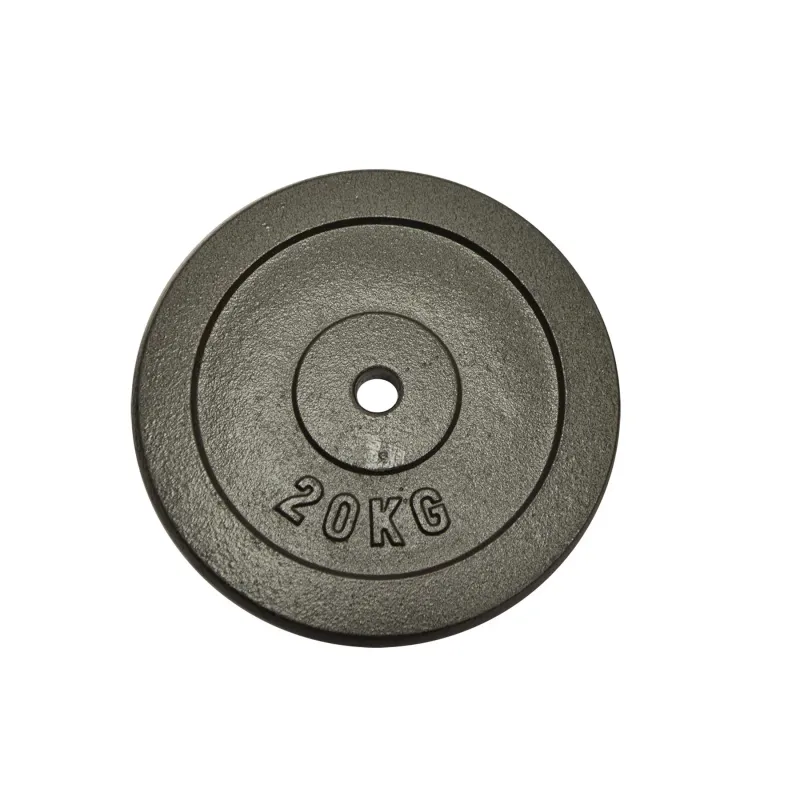 Peso del disco in ghisa 20 kg Sporti