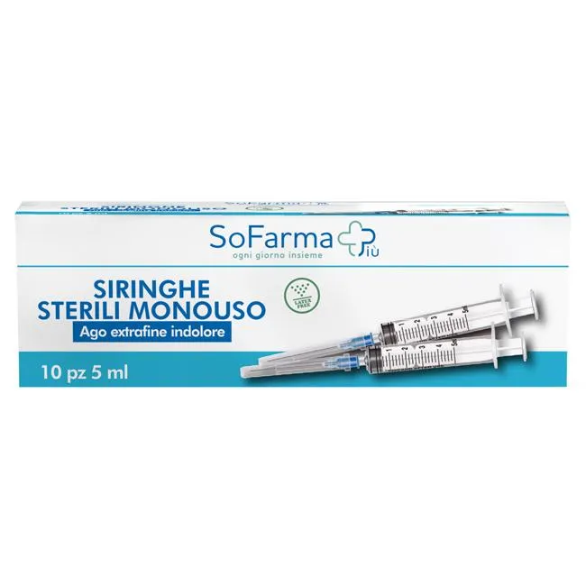 Siringa 5ml G23 10P Sofarmapiù