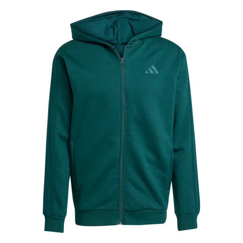 Felpa con cappuccio adidas 3S FL