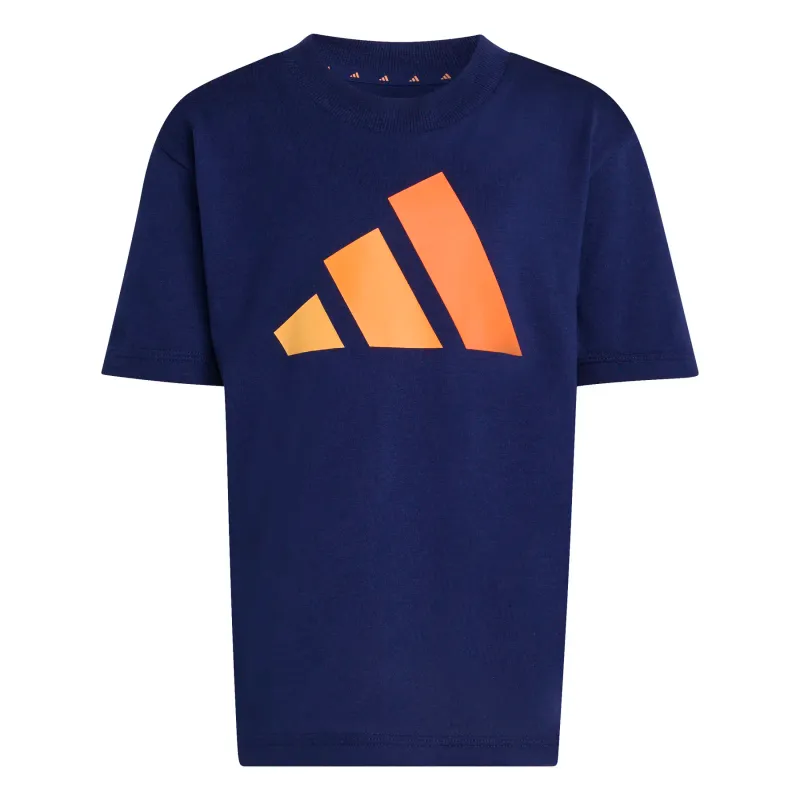 T-shirt con grande logo per bambini adidas Essentials