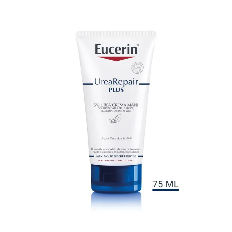 Eucerin UreaRepair Rigenerante Crema Mani con 5% Urea, 75ml