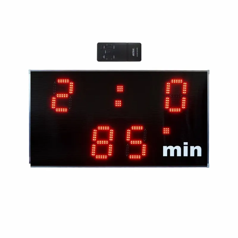 Pannello informativo 9 minuti con telecomando Sporti Derby