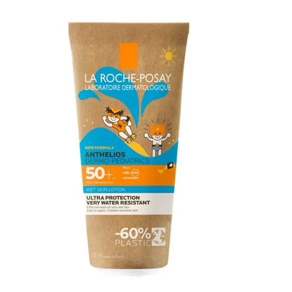 La Roche-Posay Anthelios SPF50+ Gel Solare Bagnato per Bambini, 200ml