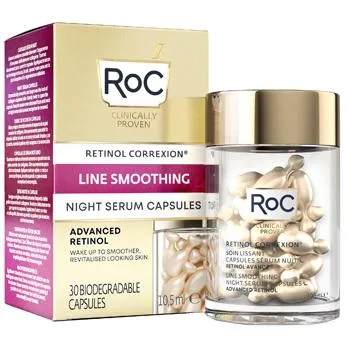 Siero Viso Liscante Linee di Roc Retinol Correxion - 30 Capsule