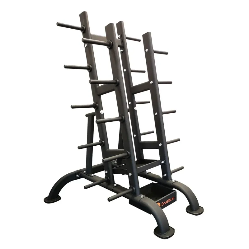 Set di 20 rastrelliere per bodybuilding Sveltus