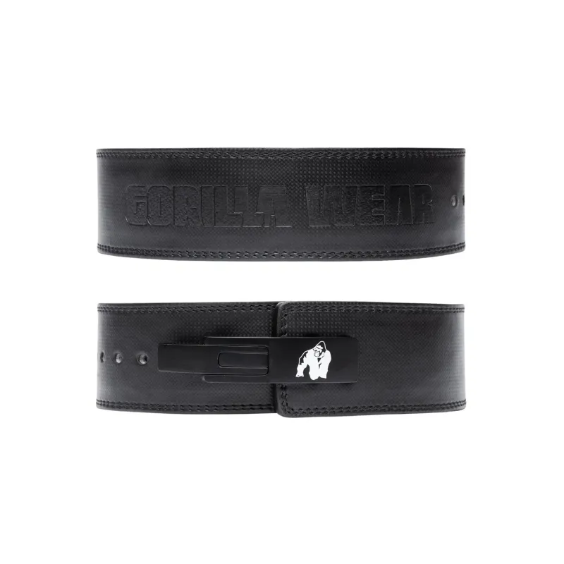Cintura di sollevamento in pelle di carbonio Gorilla Wear 4