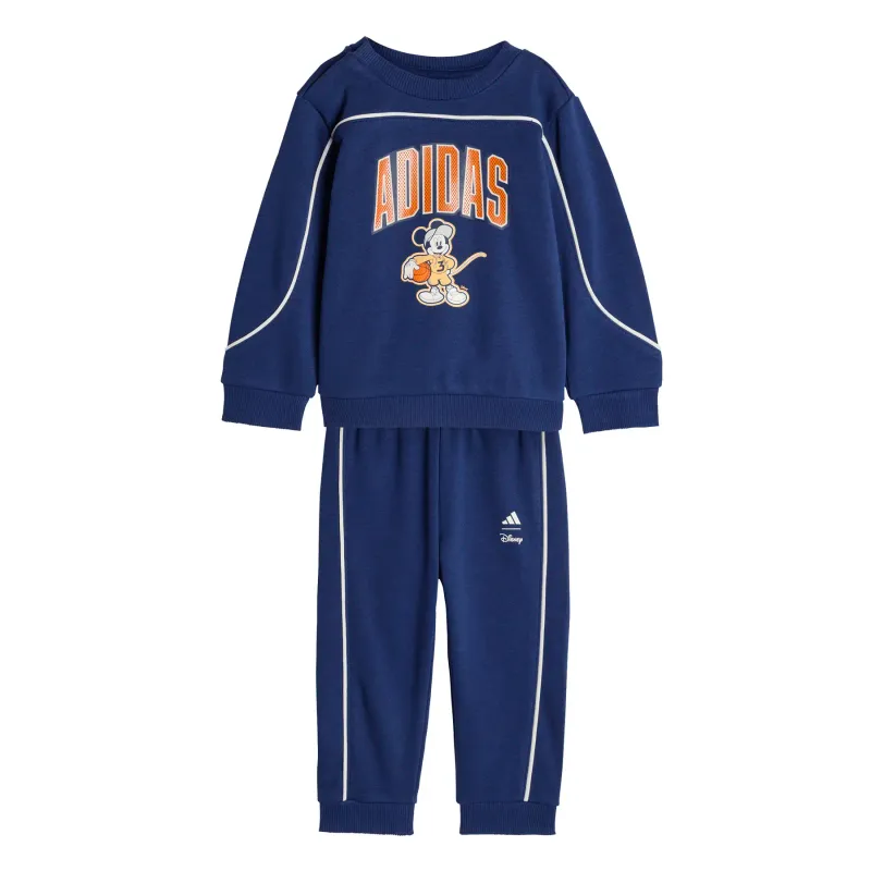 Completo felpa e pantaloni per neonato adidas Disney Mickey Mouse