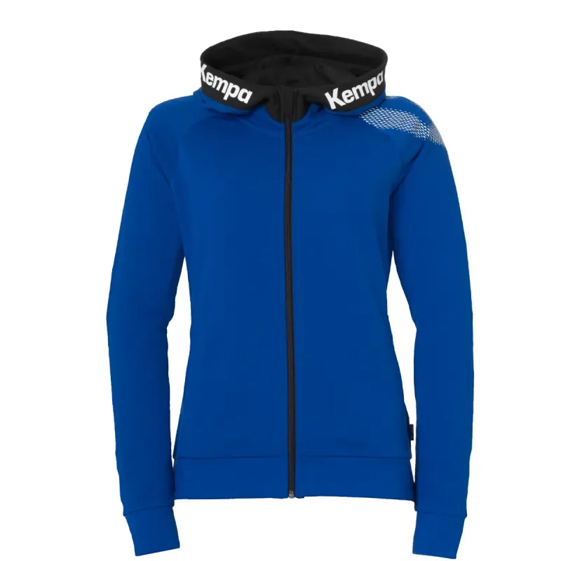 Felpa a girocollo con cappuccio da donna Kempa Core 26