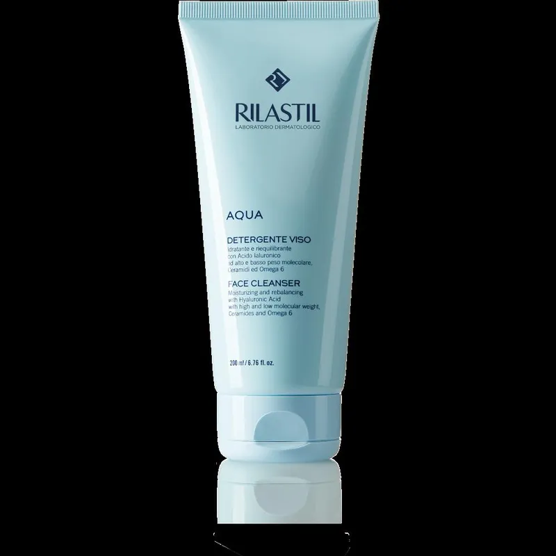 Rilastil Aqua 200ml: Detergente Viso Idratante Intenso