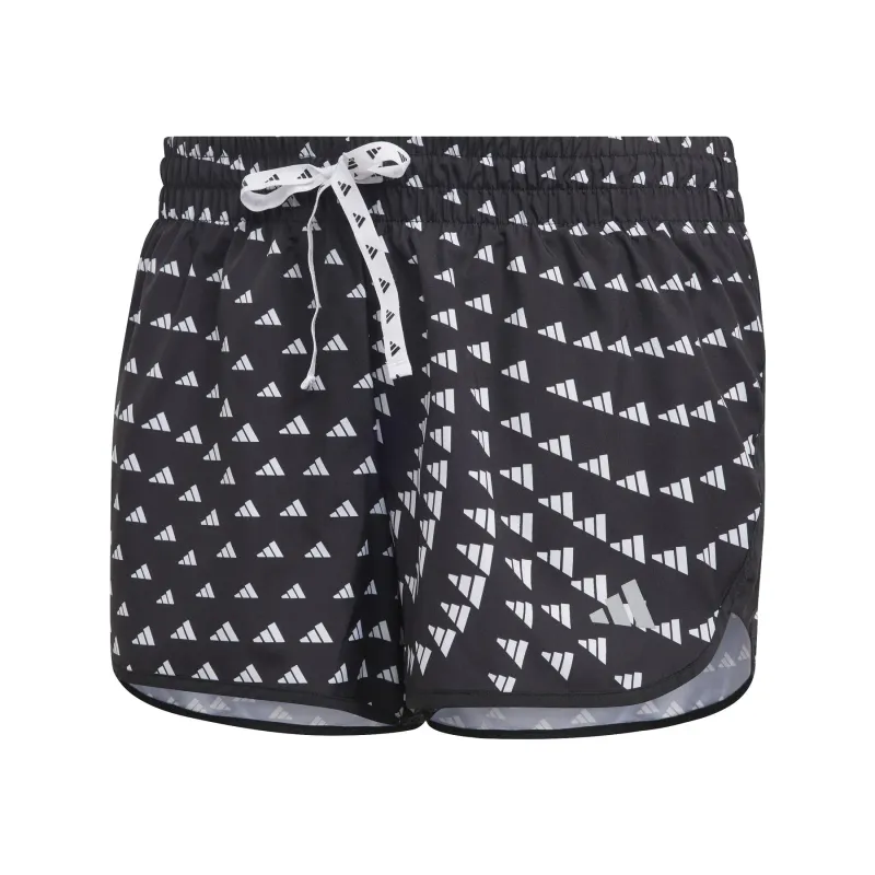 Pantaloncini da donna adidas Run It Brand Love