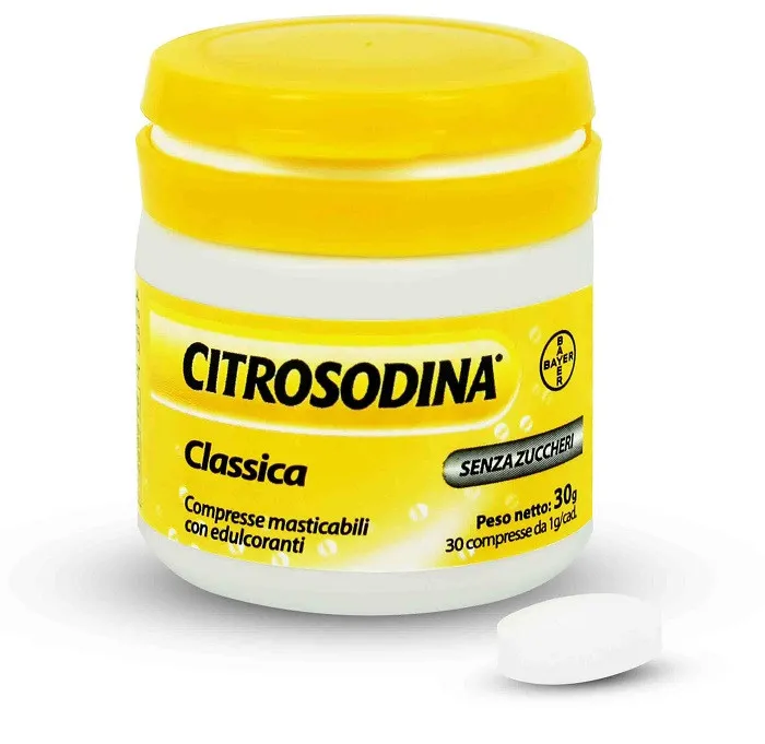 Citrosodina masticabile 30 compresse