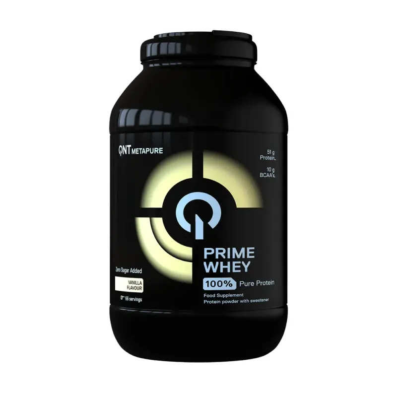 Miscela di proteine 100% di isolato e concentrato di siero di latte Vaniglia QNT Prime Whey 2 kg