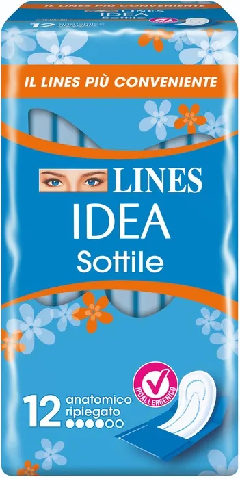 Lines idea sottili ripiegati ali 12 pezzi