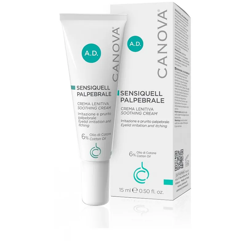 Crema Lenitiva Palpebrale Sensiquell da Canova, 15ml