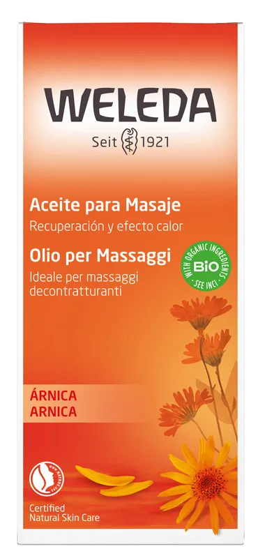 Olio massaggi arnica 200ml