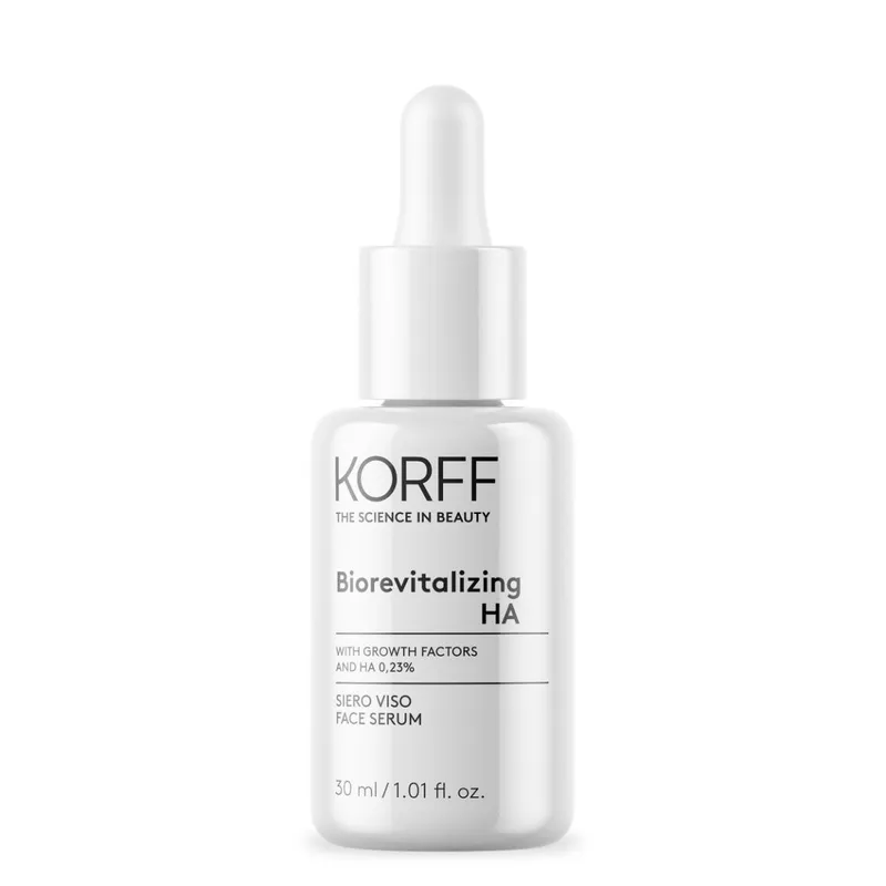 Siero Viso Biorevitalizzante e Ristrutturante Korff HA da 30ml