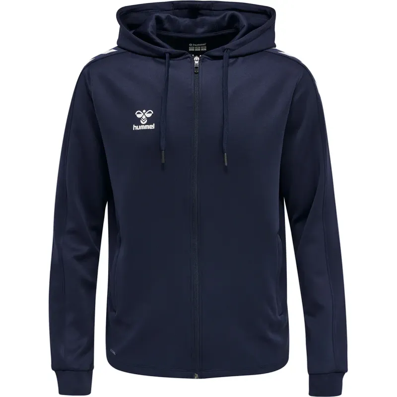 Felpa con cappuccio Hummel Zip
